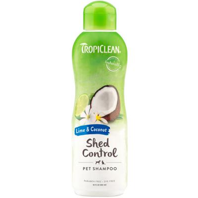 TropiClean Lime & Coconut Shed Control Shampoo for Pets, 20 oz.