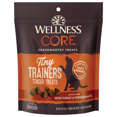 Wellness Core Tiny Trainers Tender Treats With Turkey And Pomegranate 6 oz.