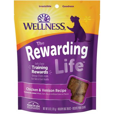 Wellness Soft And Tasty Chicken And Vension Recipe Dog Treats 6 oz.