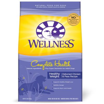 Wellness Complete Health Healthy Weight Chicken & Peas Recipe 30 lb.