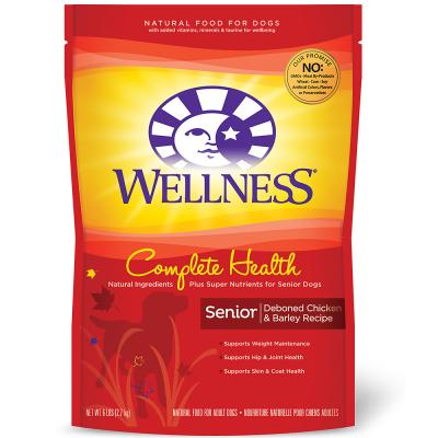 Wellness Complete Health Senior Chicken & Barley Recipe 30 lb.