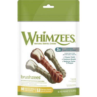 Whimzees Brushzees Medium 12 Count