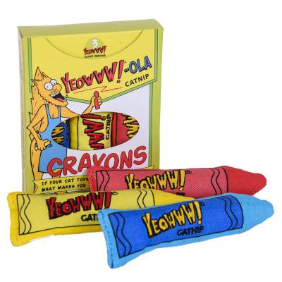 Yeowww Catnip Crayons Cat Toy 6 Pack