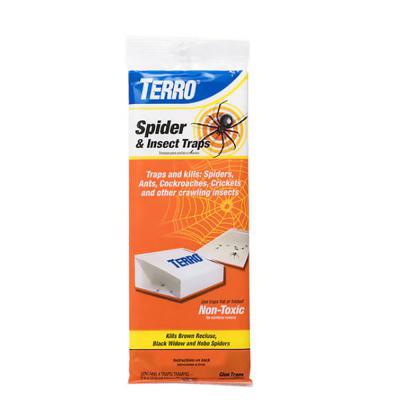 Terro Spider & Household Insect Traps 4 Pack