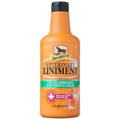 Absorbine Veterinary Liniment Topical Analgesic and Antiseptic Liquid 16 oz.