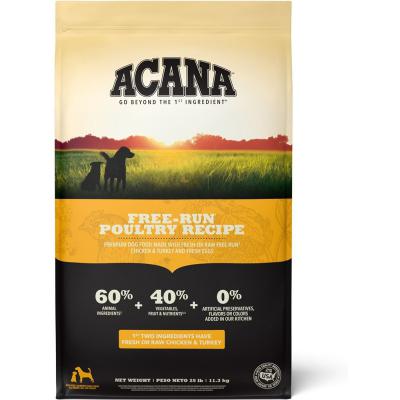 Acana Free-Run Poultry Recipe Grain-Free Dry Dog Food 25 lb.