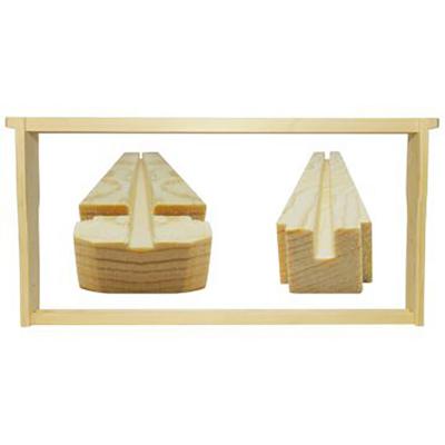 Bee Hive Frame Unassembled 9 1/8 In. Each