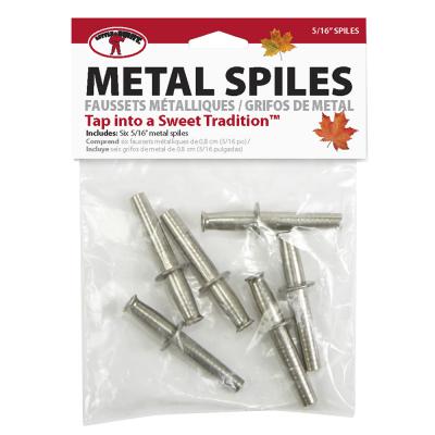 Little Giant Maple Sugaring Metal Spiles 5/16 In. 6 Count