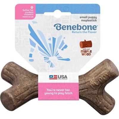 Benebone Puppy Maplestick With Real Maple Wood