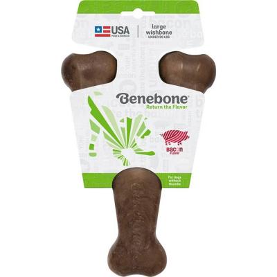 Benebone Wishbone Bacon Flavor Large