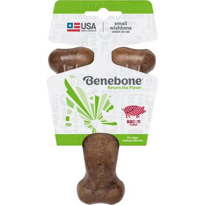 Benebone Wishbone Bacon Flavor Small