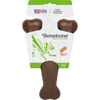 Benebone Wishbone Peanut Butter Flavor Large