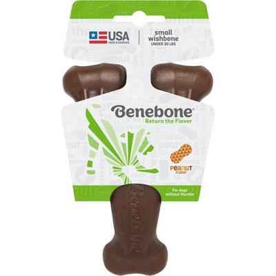 Benebone Wishbone Peanut Butter Flavor Small