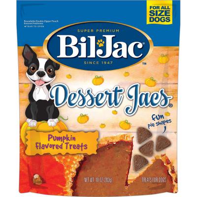 Bil Jac Dessert Jacs Pumpkin Flavor Soft Dog Treats 10 oz.