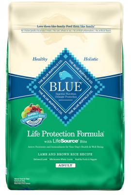 Blue Buffalo Life Protection Adult Lamb & Brown Rice Recipe 30 lb.