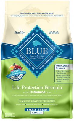 Blue Buffalo Life Protection Small Breed Adult Lamb & Rice Recipe 5 lb.