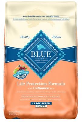Blue Buffalo Life Protection Large Breed Puppy Chicken & Brown Rice Recipe 30 lb.