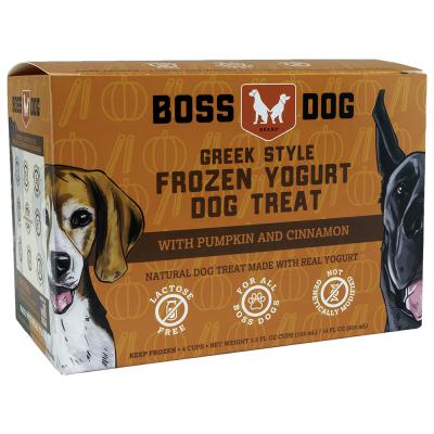 Boss Dog Frozen Yogurt Pumpkin & Cinnamon 4 Pack