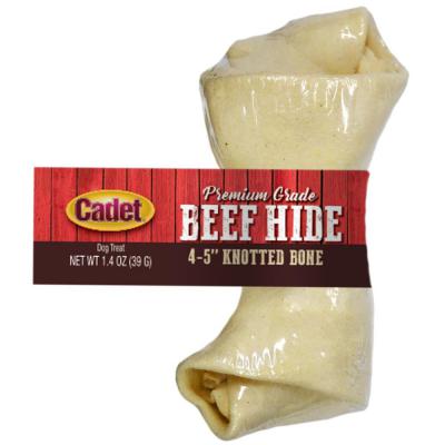 Cadet Beef Hide 4-5" Knotted Bone