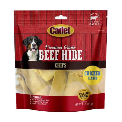 Cadet Beef Hide Chips 1 lb.