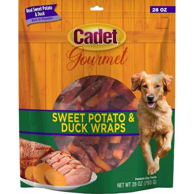 Cadet Sweet Potato & Duck Wraps 28 oz.