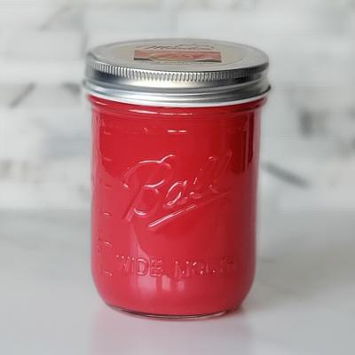 Juicy Watermelon Mason Jar Soy Candle 16 oz.