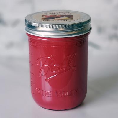 Macintosh Apple Mason Jar Soy Candle 16 oz.