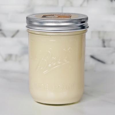Oatmeal, Milk & Honey Mason Jar Soy Candle 16 oz.