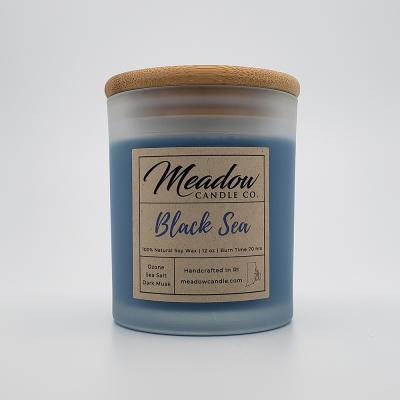 Meadow Candle Co. Black Sea Soy Candle 12 oz.
