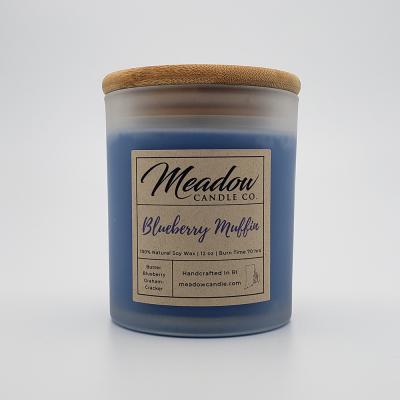 Meadow Candle Co. Blueberry Muffin Soy Candle 12 oz.