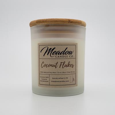 Meadow Candle Co. Coconut Flakes Soy Candle 12 oz.