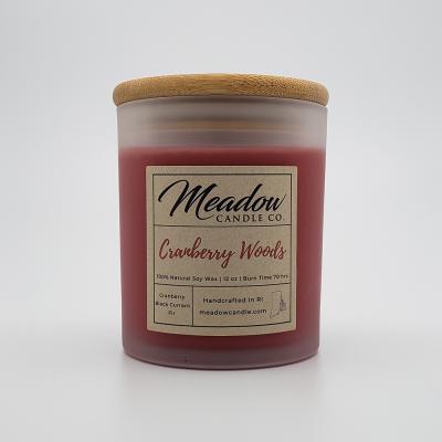 Meadow Candle Co. Cranberry Woods Soy Candle 12 oz.