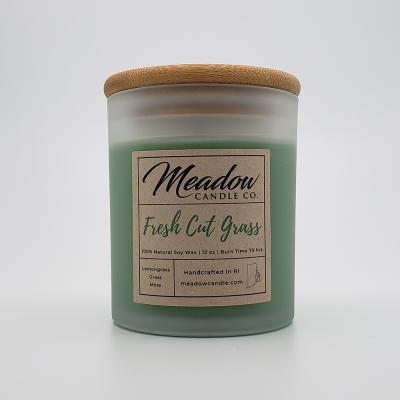 Meadow Candle Co. Fresh Cut Grass Soy Candle 12 oz.