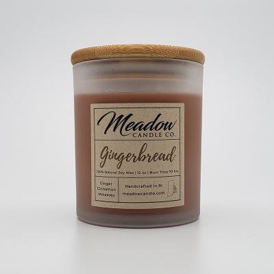 Meadow Candle Co. Gingerbread Soy Candle 12 oz.