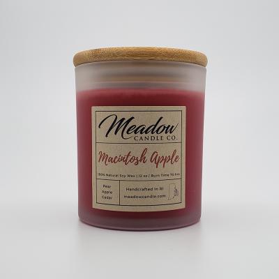 Meadow Candle Co. Macintosh Apple Soy Candle 12 oz.