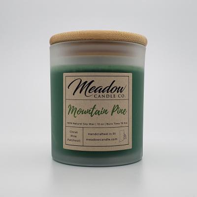 Meadow Candle Co. Mountain Pine Soy Candle 12 oz.