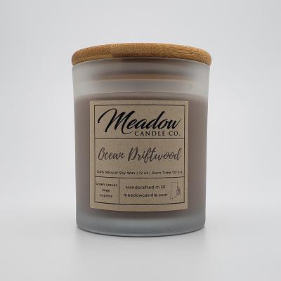 Meadow Candle Co. Ocean Driftwood Soy Candle 12 oz.