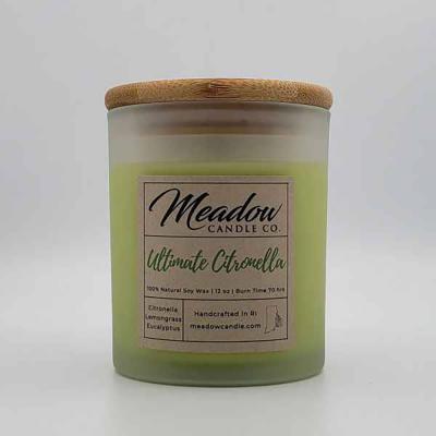 Meadow Candle Co. Ultimate Citronella Soy Candle 12 oz.