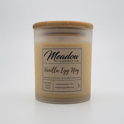 Meadow Candle Co. Vanilla Egg Nog Soy Candle 12 oz.