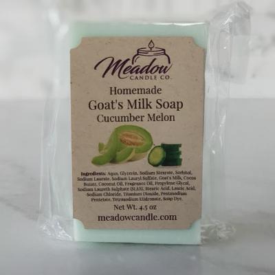 Goat's Milk Soap Cucumber Melon 4.5 oz.
