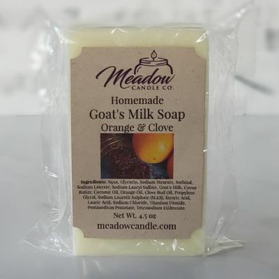 Goat's Milk Soap Orange & Clove 4.5 oz.