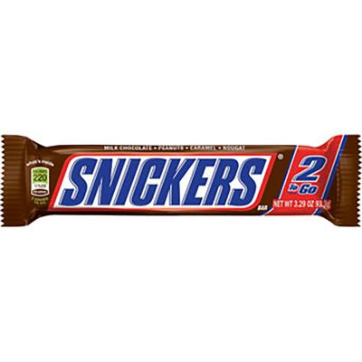 Snickers Bar 2 pc 3.29 oz.