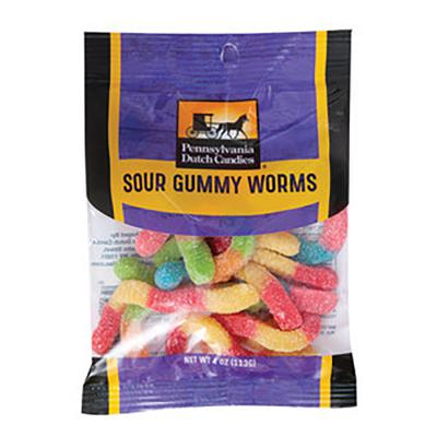 Pennsylvania Dutch Candies Sour Gummy Worms 4 oz.