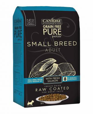 Canidae Pure Petite Small Breed Raw Coated Salmon 4 lb.