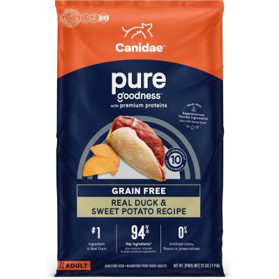 Canidae Pure Grain-Free Real Duck & Sweet Potato Recipe Dry Dog Food 22 lb.