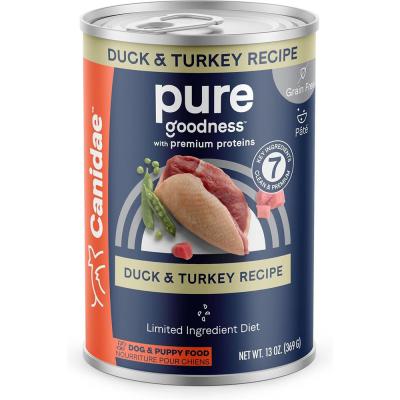 Canidae Pure Grain-Free Limited Ingredient Duck & Turkey Recipe Canned Dog Food 13 oz.