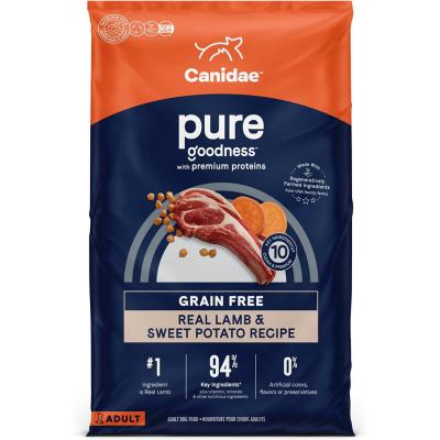 Canidae Pure Grain-Free Real Lamb & Sweet Potato Recipe Adult Dry Dog Food 22 lb.