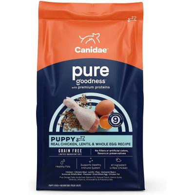 Canidae Pure Grain-Free Puppy Limited Ingredient Chicken, Lentil & Whole Egg Recipe Dry Dog Food 22 lb.