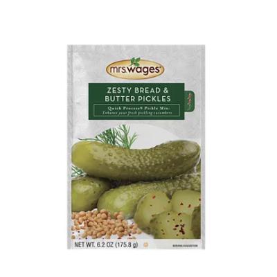 Mrs. Wages Zesty Bread & Butter Pickle Seasoning Mix 4 oz.
