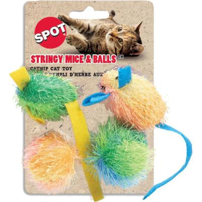 Spot Stringy Mice & Balls Catnip Cat Toy